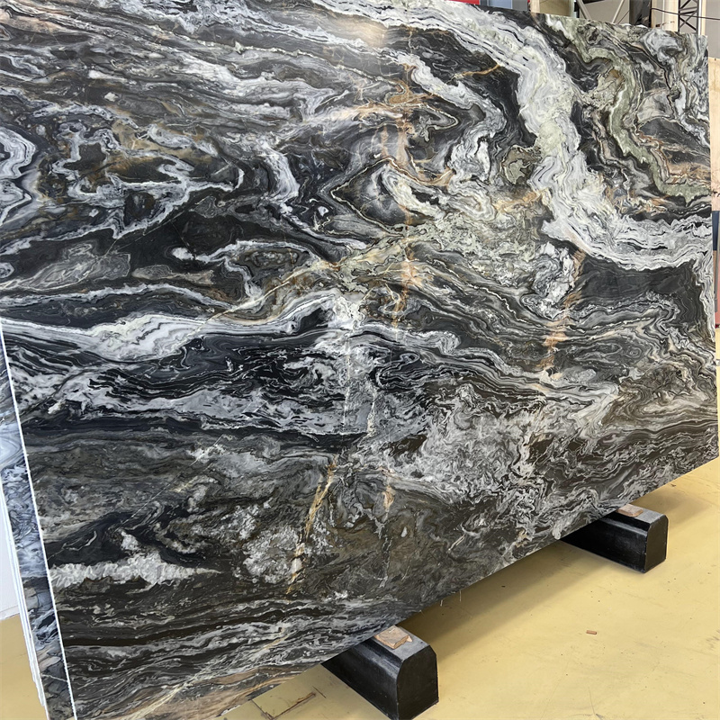 Синий мрамор