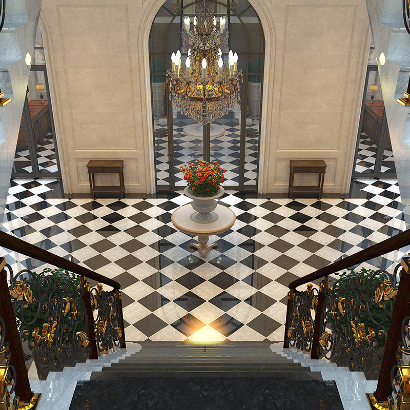 Черный мрамор