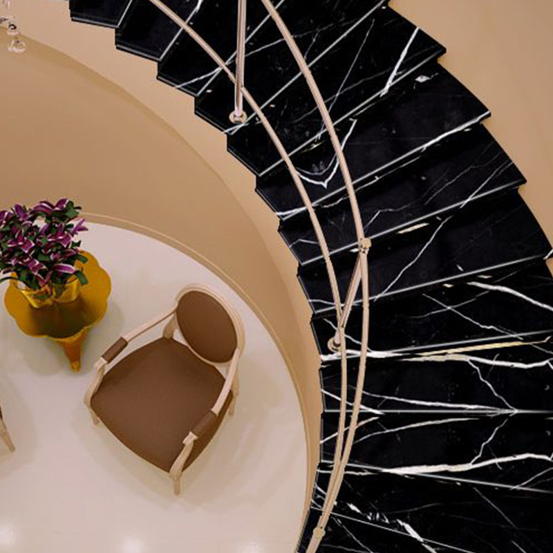 Черный мрамор