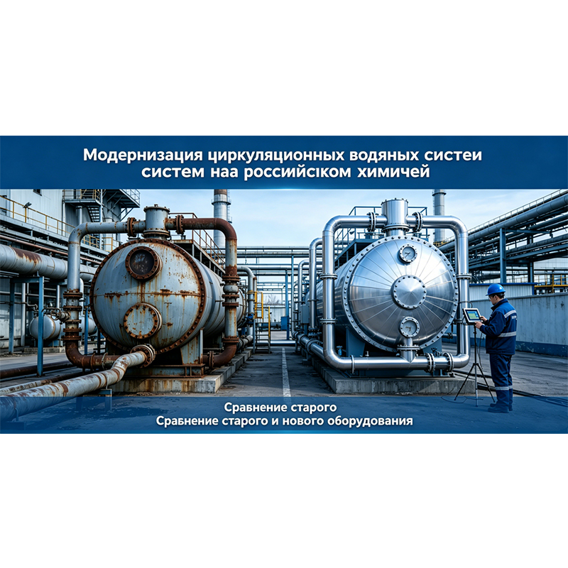 Энергосберегающая модернизация циркуляционных водяных рубашек в России идет полным ходом