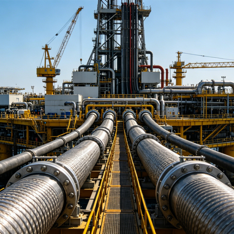 Нефтяная промышленность Азербайджана увеличила спрос на высоконапорные металлические шланги