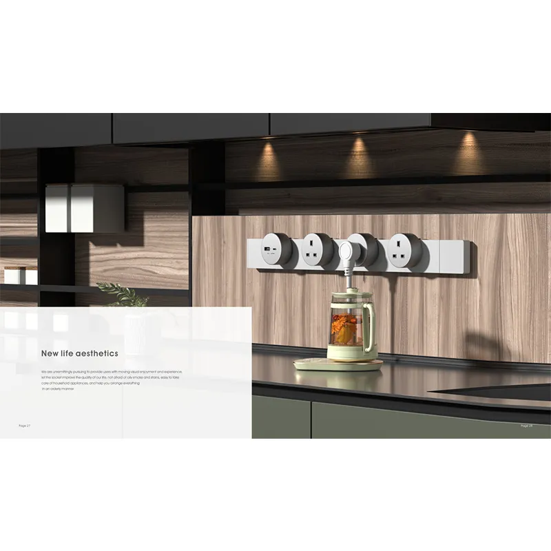 Модульная реечная розетка