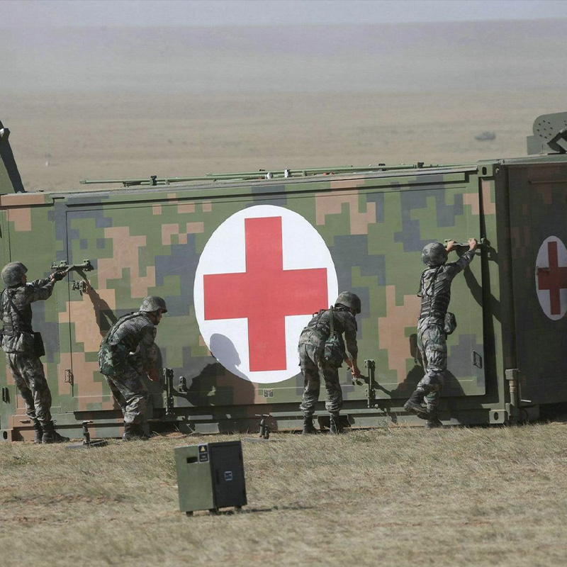 Военный быстровозводимый модуль