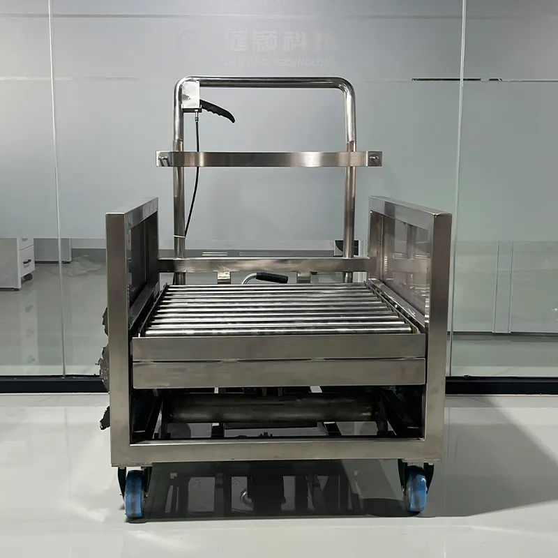 Гидравлическая тележка для бочек с кислотой