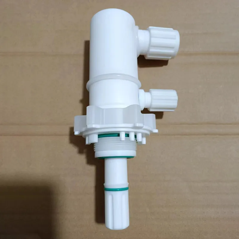 Двухклапанный штуцер с донной трубкой для бочки