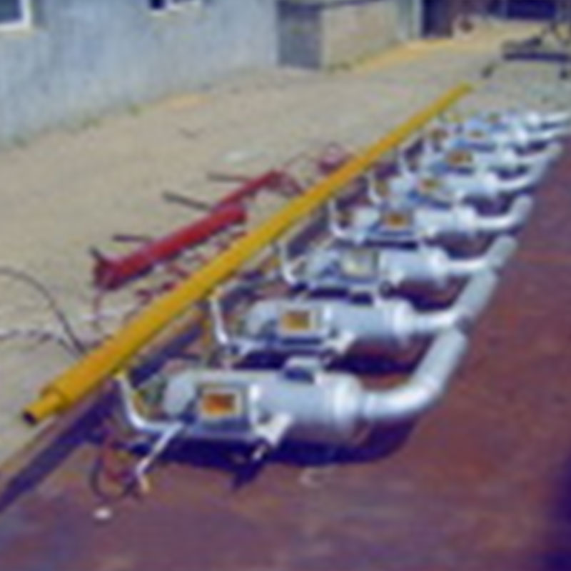 Установка импульсной очистки котла от золы высокоэнергетическим газовым импульсом