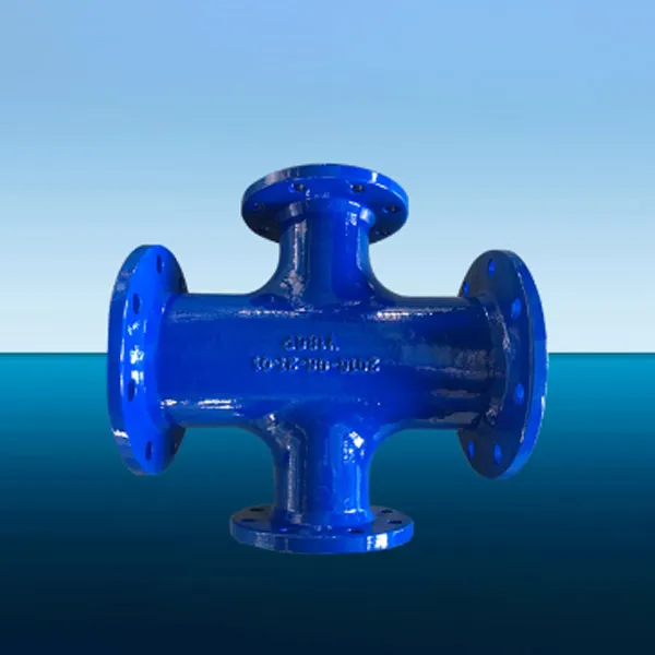 Крестовина с четырьмя фланцами