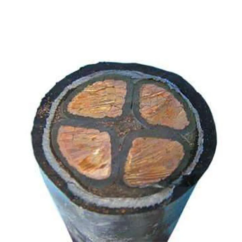 Кабель с медной жилой и стальной ленточной броней