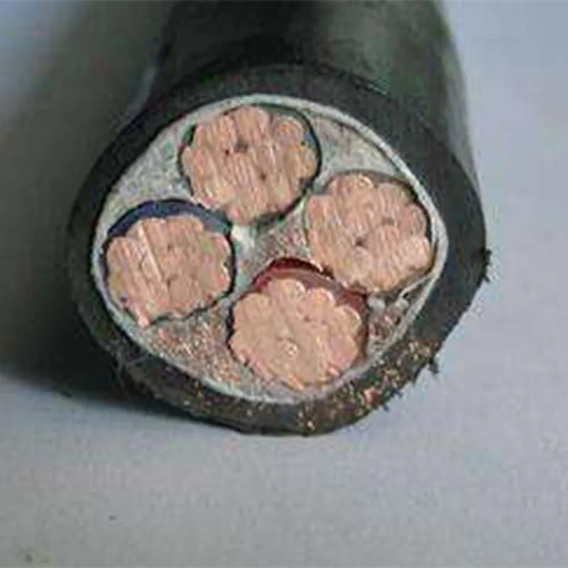 Кабель с медной жилой и стальной ленточной броней