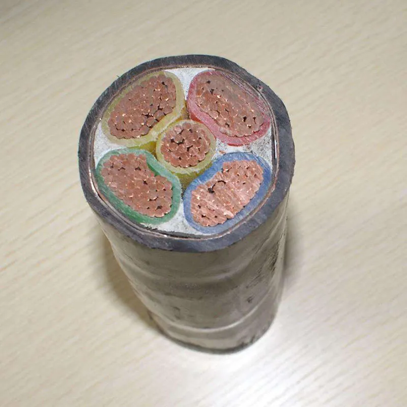 Кабель с медной жилой и стальной ленточной броней