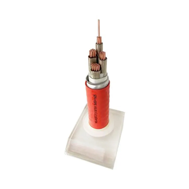 Минерально-изолированный кабель с алюминиевой оболочкой