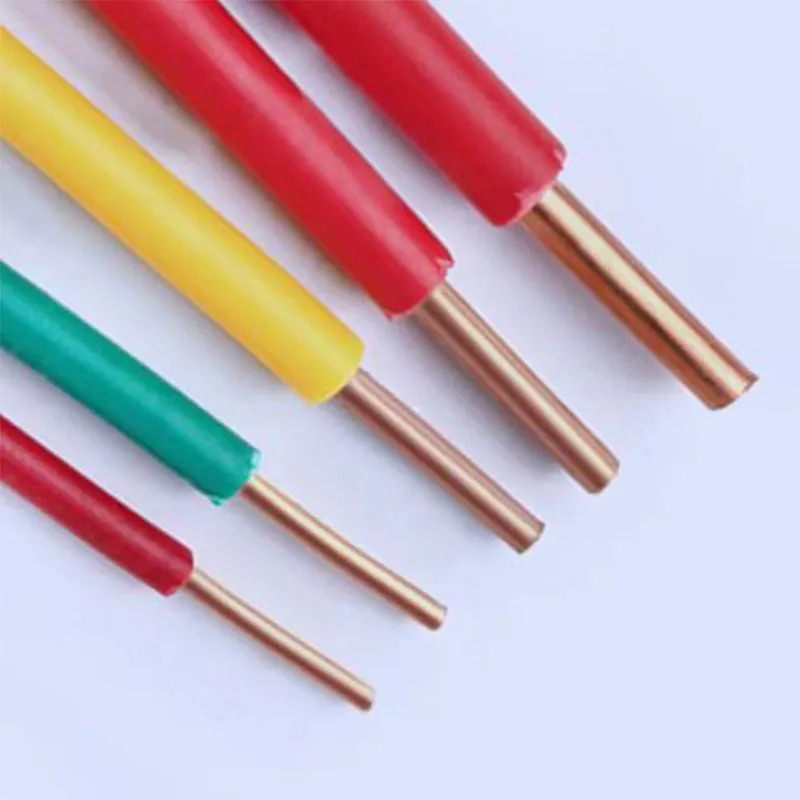 Провод с изоляцией из безгалогенного сшитого полиолефина с низким дымовыделением