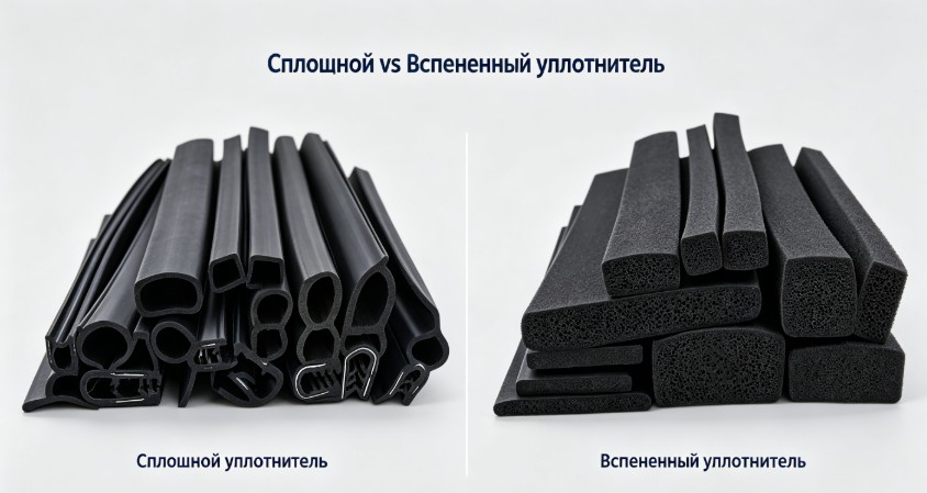 вспененный уплотнитель