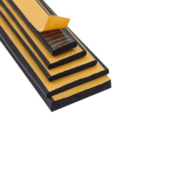 Самоклеящийся пористый уплотнительный профиль из EPDM