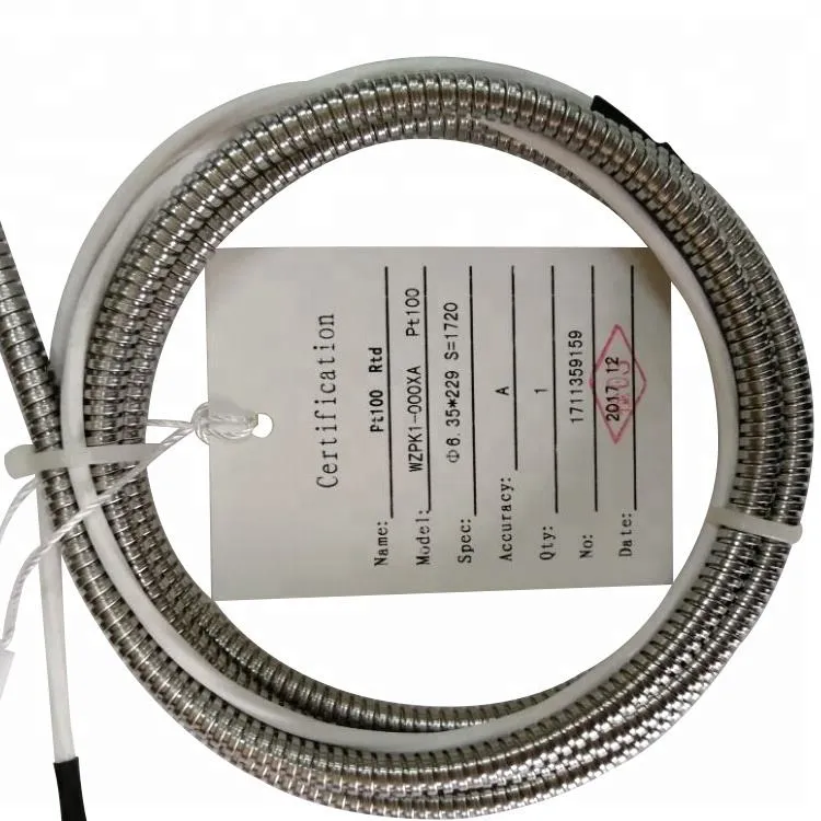 Четырехпроводной терморезистор PT100
