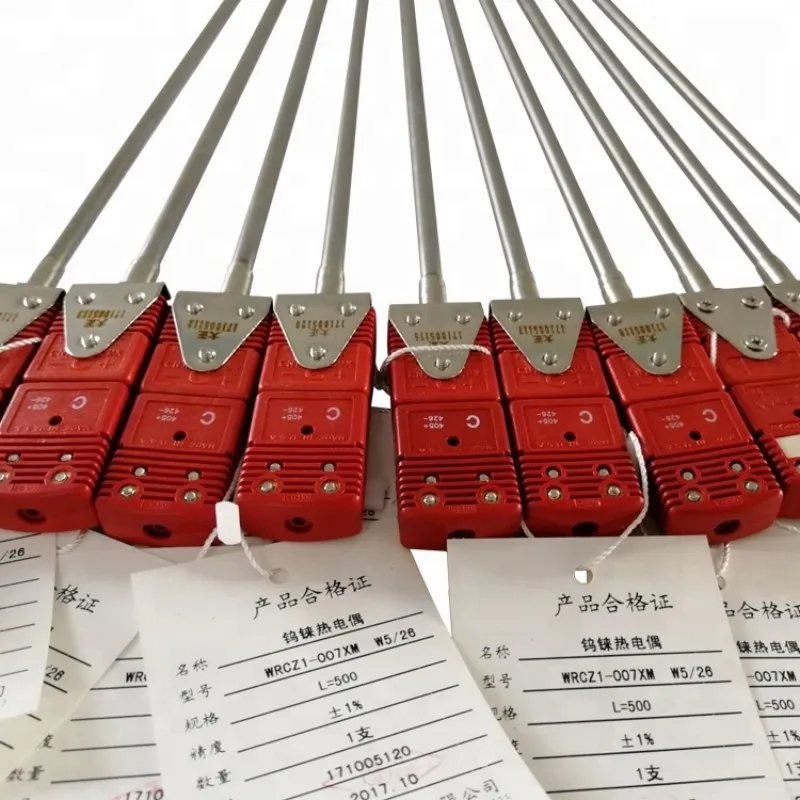 Вольфрам-рениевые термопары с молибденовой защитной трубкой