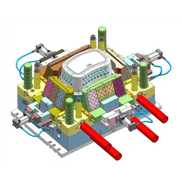 Многогнёздная прецизионная пресс-форма для литья пластмасс
