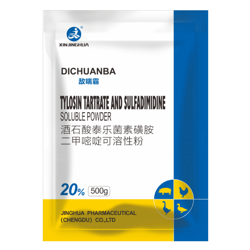 Порошок тилозина тартрата с сульфадимидином растворимый
