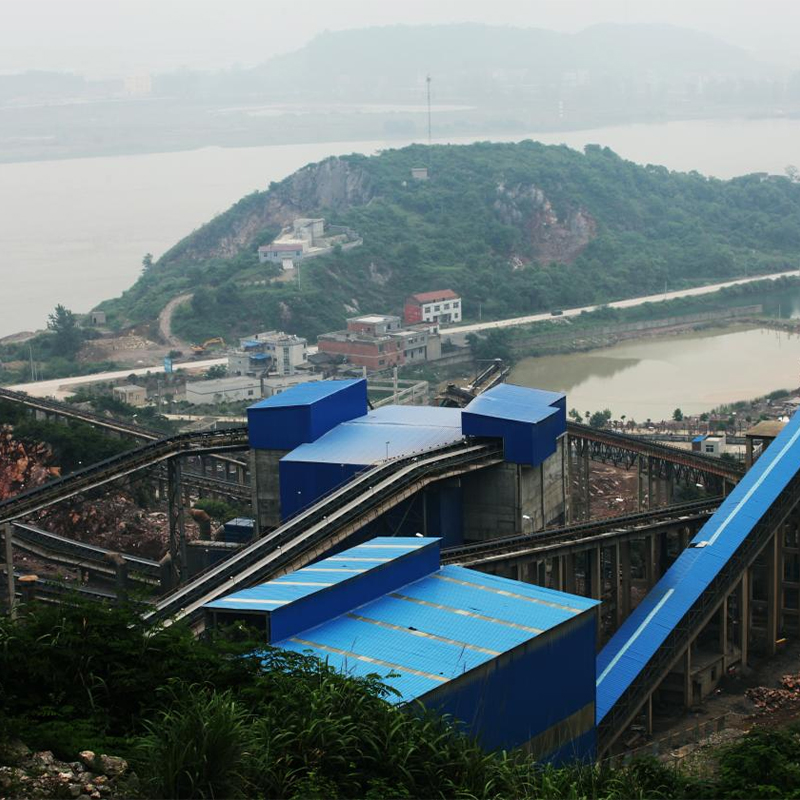 Фактическая ситуация с объектом нескольких линий по производству заполнителей Хубэйской цементной компании Huaxin