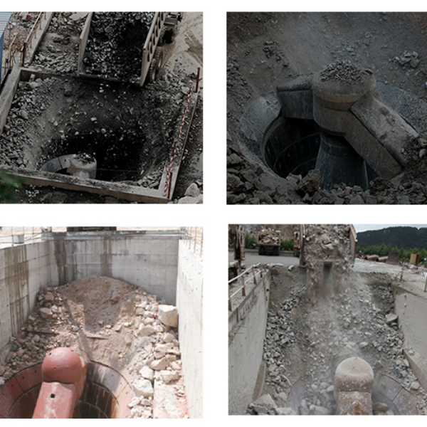 Общее описание гирационной дробилки