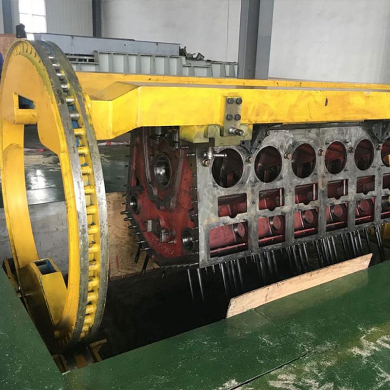 Рама для токарной обработки дизельных двигателей