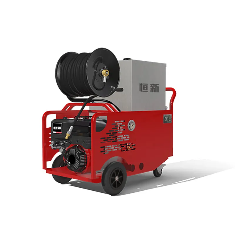 Передвижная установка пожаротушения тонкораспылённой водой (с бензиновым двигателем)