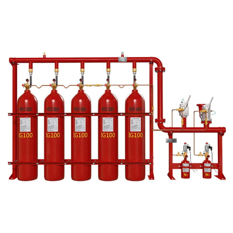 Система газового пожаротушения IG100