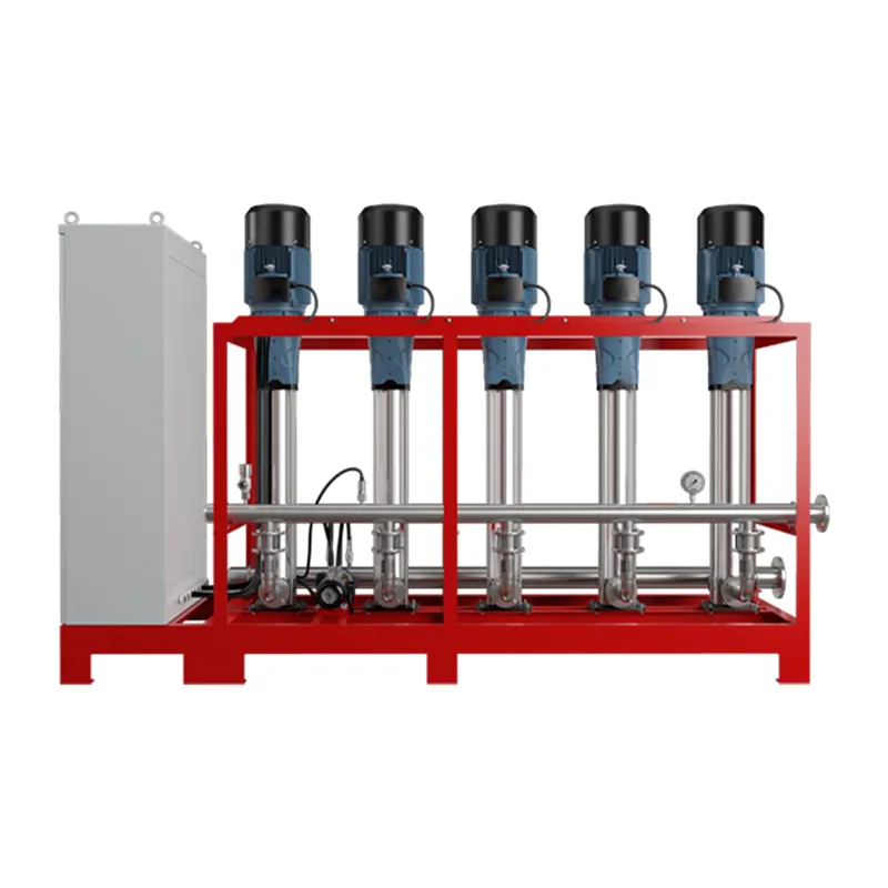 Система пожаротушения тонкораспылённой водой низкого давления