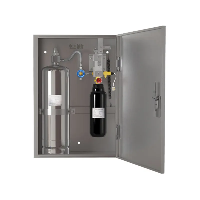 Установка пожаротушения кухонного оборудования (с механическим пуском)