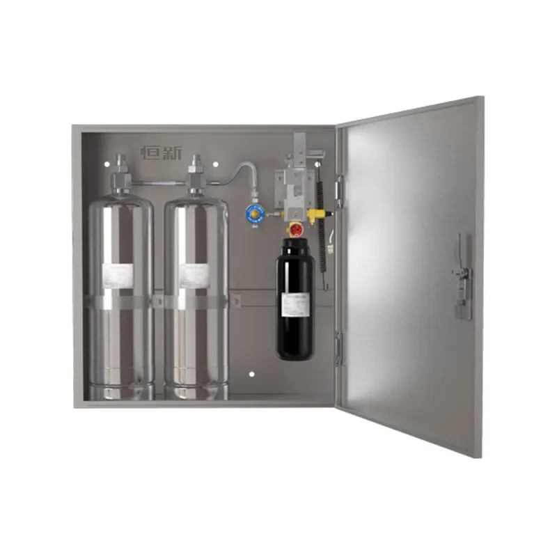 Установка пожаротушения кухонного оборудования (с механическим пуском)