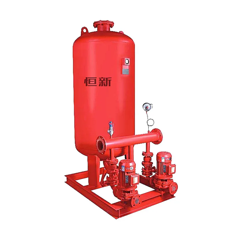 Устройство водоснабжения с повышением давления и стабилизацией давления для пожаротушения