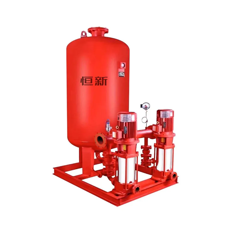 Устройство водоснабжения с повышением давления и стабилизацией давления для пожаротушения