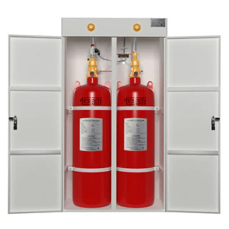 Шкафная установка пожаротушения с гептафторпропаном