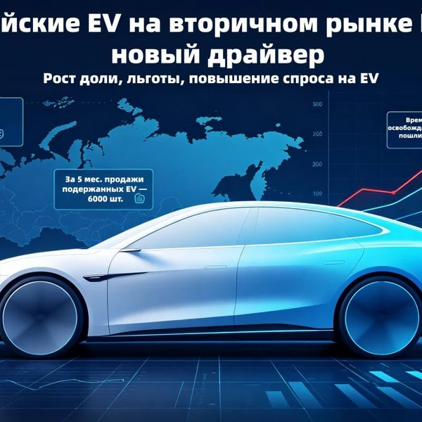 Китайские электромобили на российском рынке подержанных автомобилей: новый двигатель роста