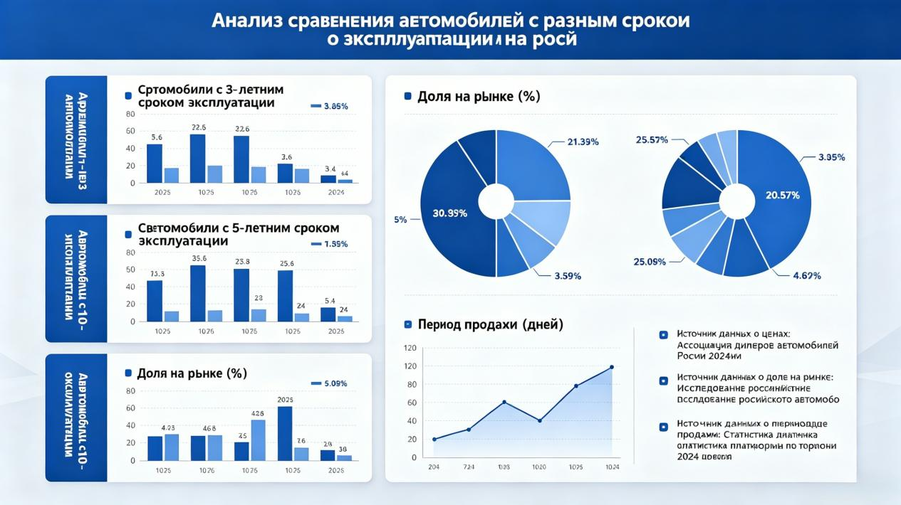 Какой возраст подержанного автомобиля лучше всего покупать
