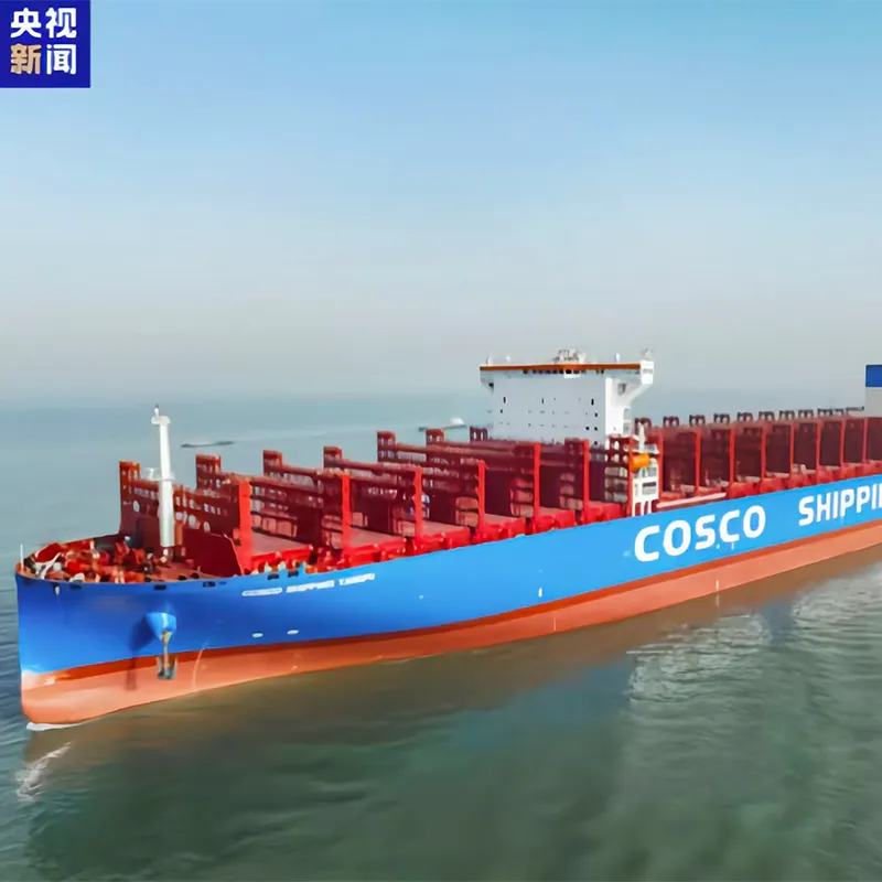 Первая заправка зеленым метанолом китайского двухтопливного судна