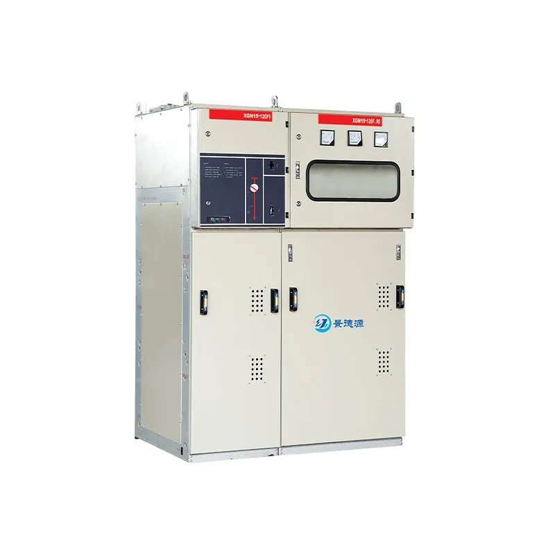 Блочное комплектное элегазовое распределительное устройство переменного тока в металлической оболочке для кольцевых сетей XGN15-12(F) / XGN15-12(F,R)