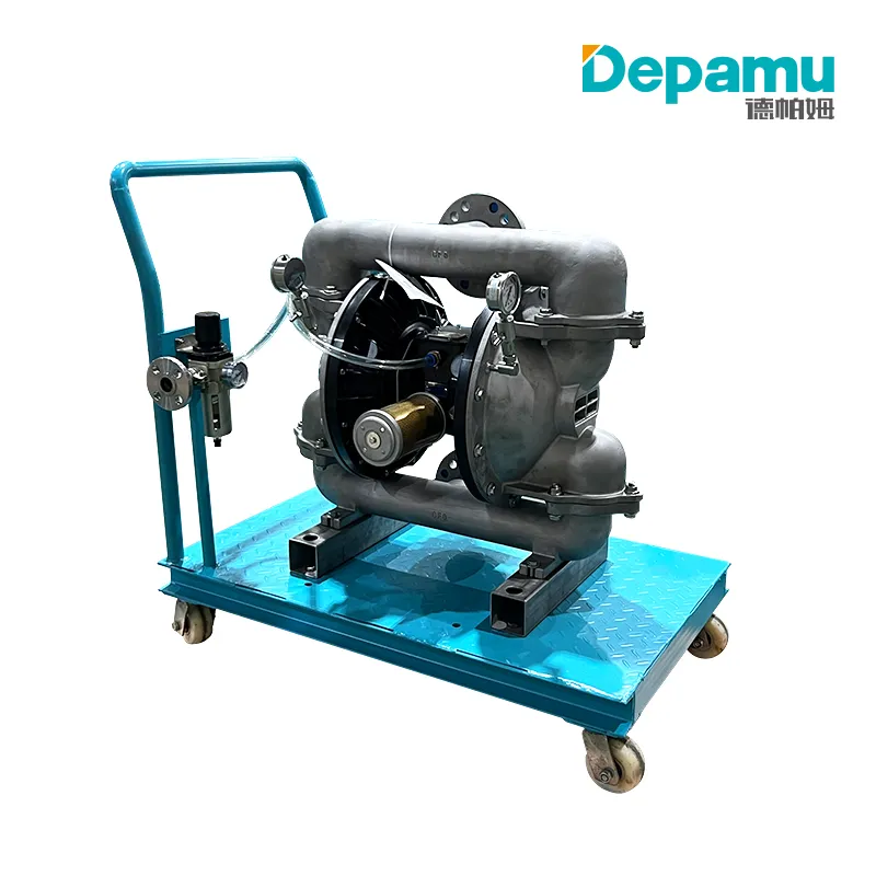 Пневматические мембранные насосы DPQR80