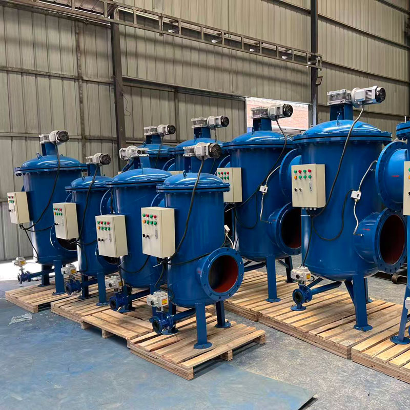 Щеточный самоочищающийся фильтр