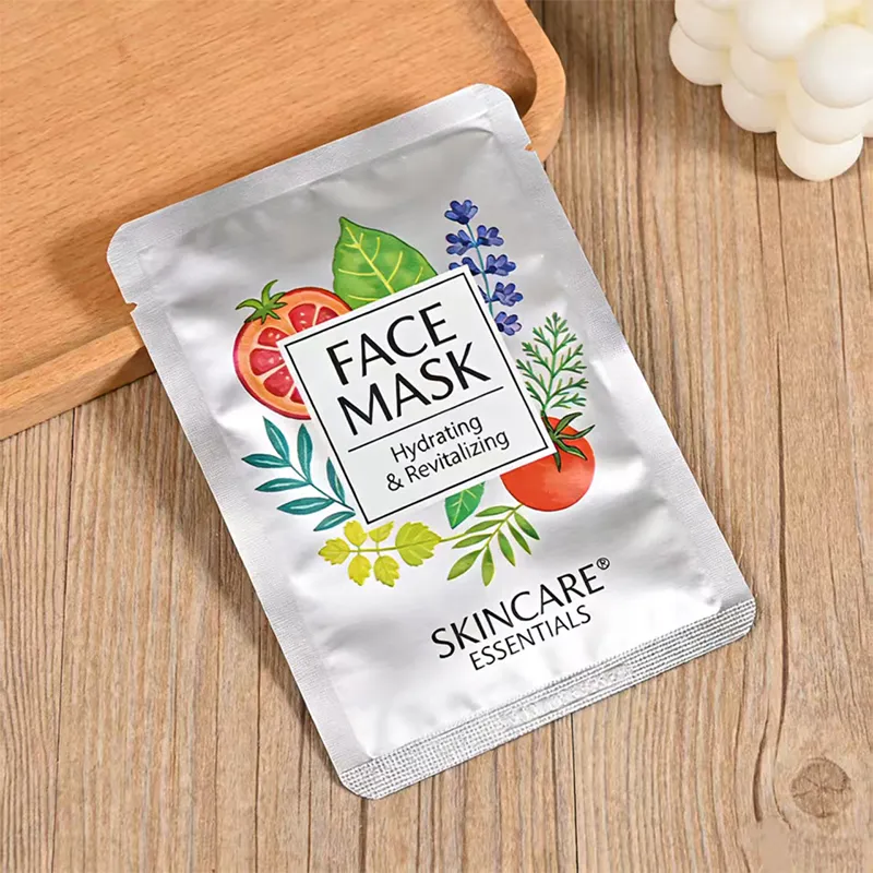 Пакет с трёхсторонним швом из алюминиевой фольги с печатью