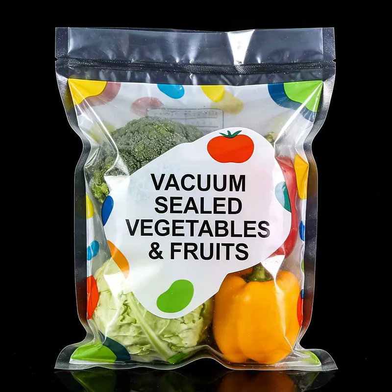 Пакет с трёхсторонним швом с печатью