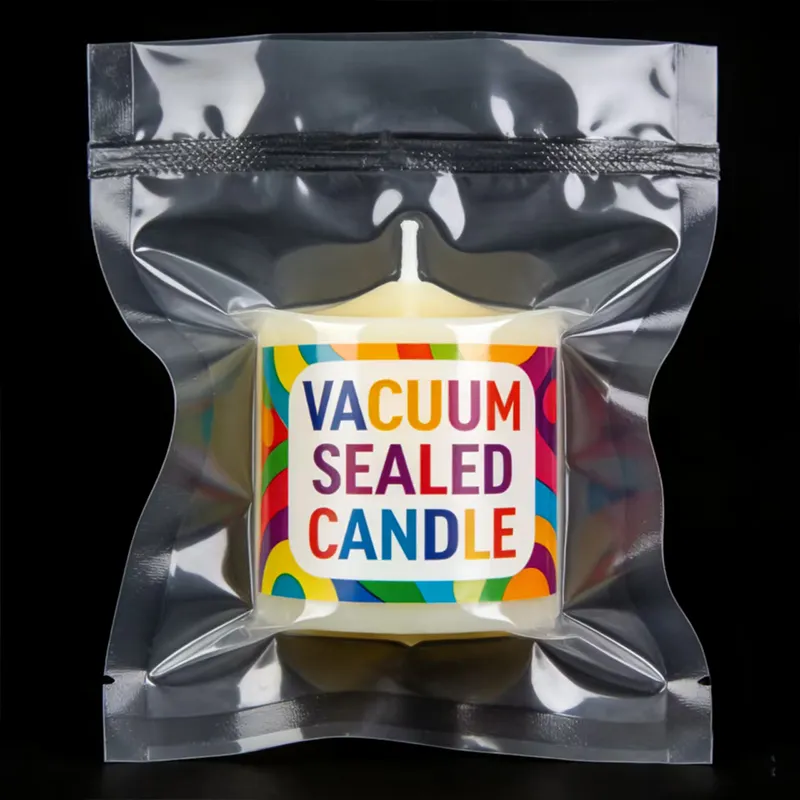 Пакет с трёхсторонним швом с печатью