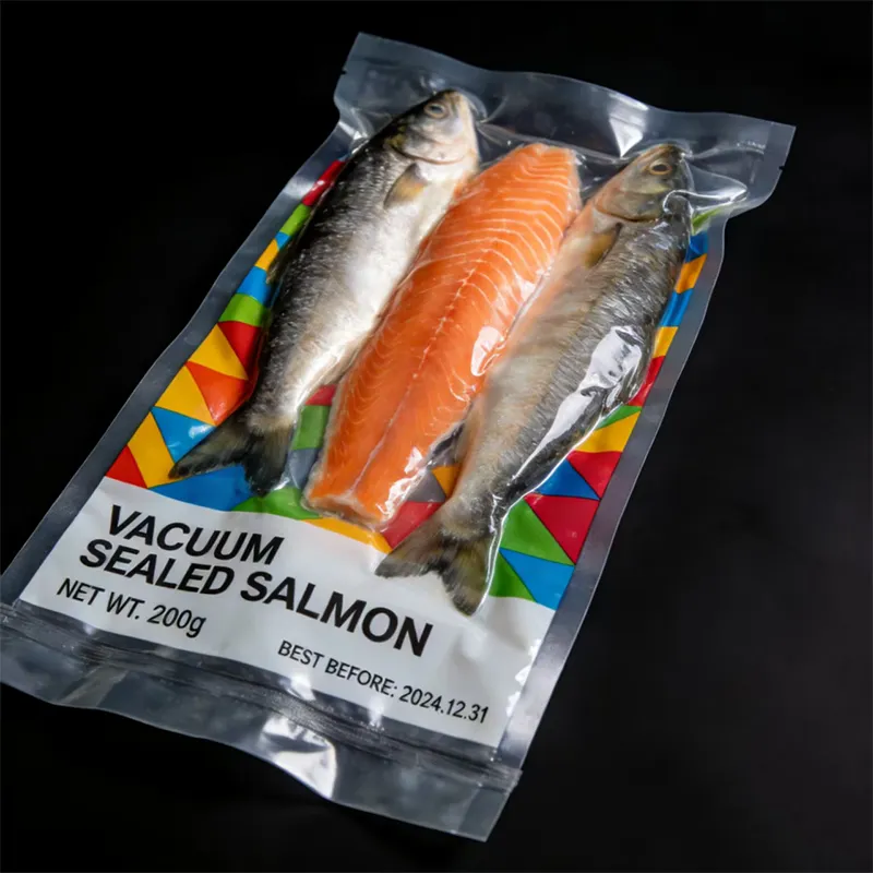 Пакет с трёхсторонним швом с печатью