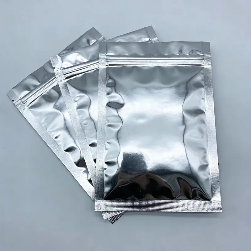 Плоский пакет с зип-локом алюминизированный