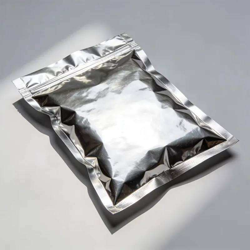 Плоский пакет с зип-локом алюминизированный