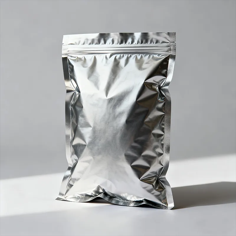 Плоский пакет с зип-локом из алюминиевой фольги