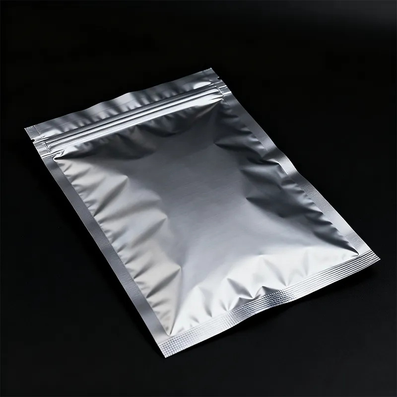 Плоский пакет с зип-локом из алюминиевой фольги