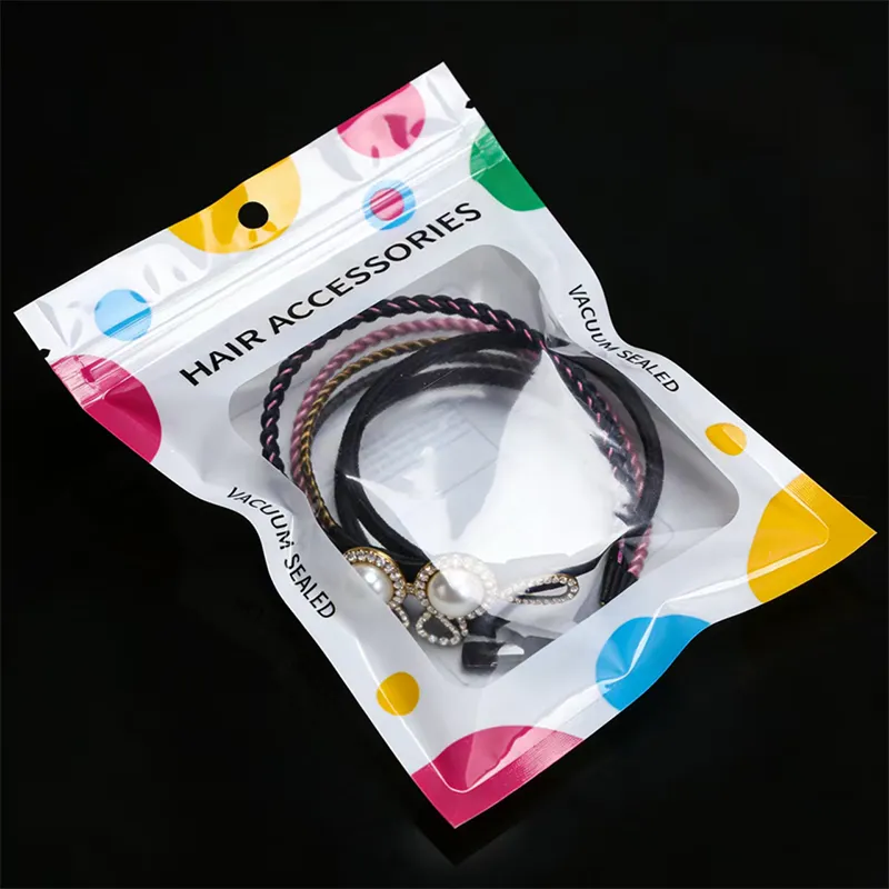 Плоский пакет с зип-локом с печатью