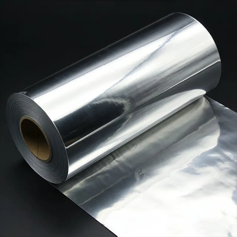 Рулонная плёнка алюминизированная