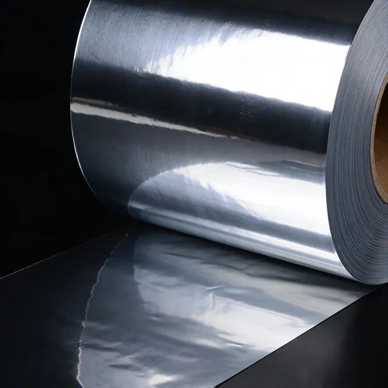 Рулонная плёнка алюминизированная